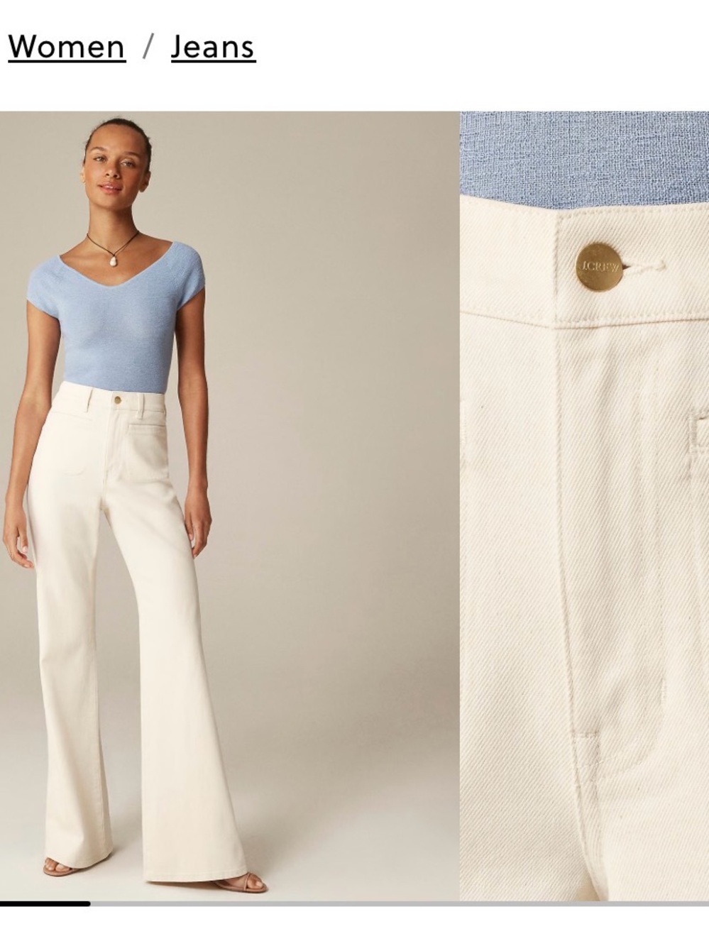 J. Crew flare jeans